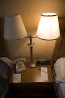 Hotel Night Table with Lamps Personal Injury