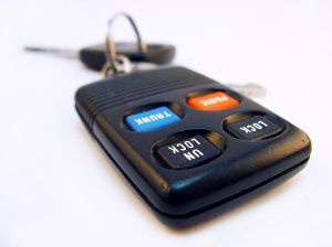 Vehicle Car Keys Alarm Black