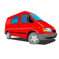 Vehicle - Red Van - Child Safety